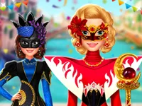 Ellie and Friends Venice Carnival image