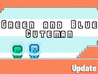 Green and Blue Cuteman image